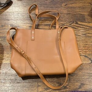 Stylish Tan Tote Bag